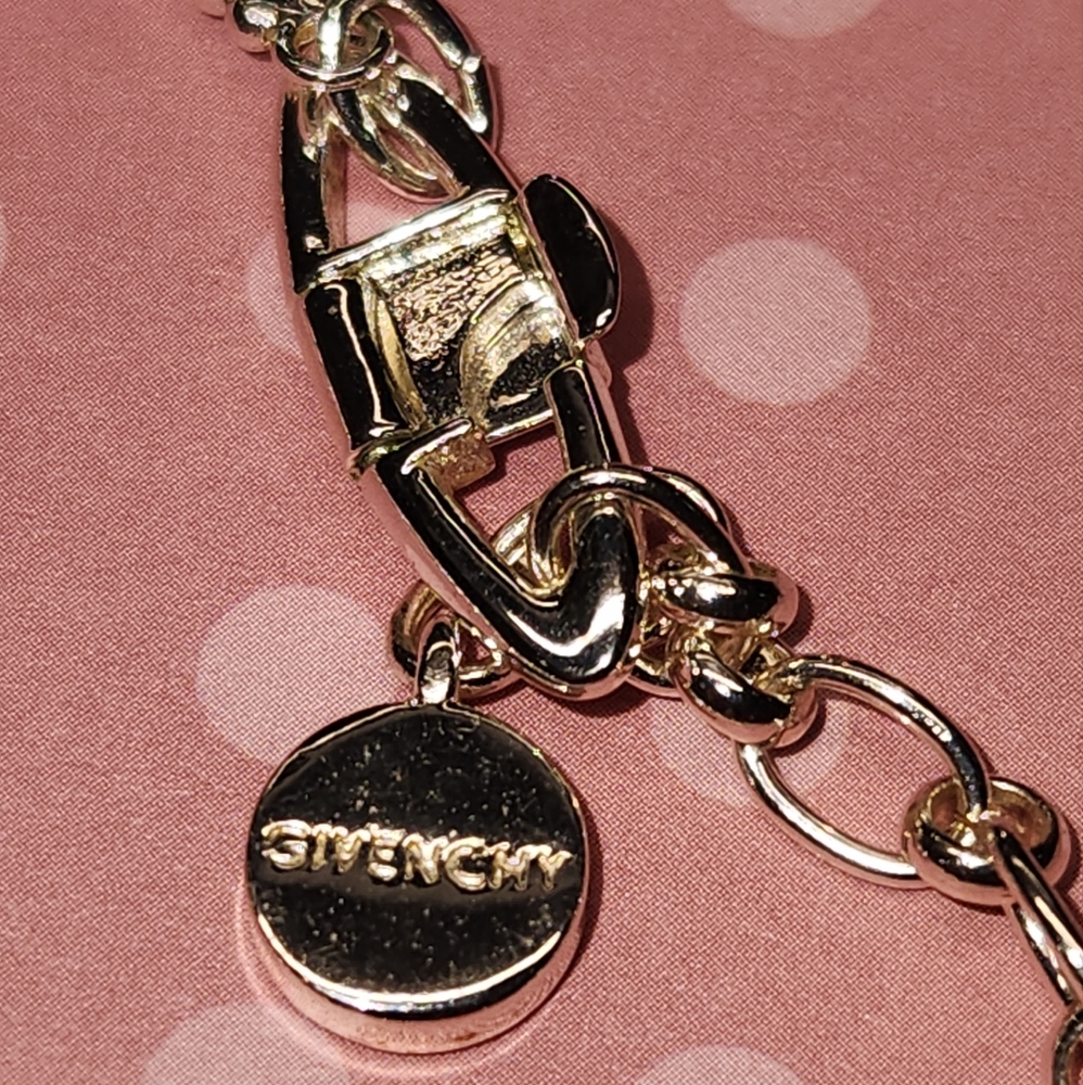 $2138, Givenchy Lace Pattern Clear Swarovski Crys… - image 7